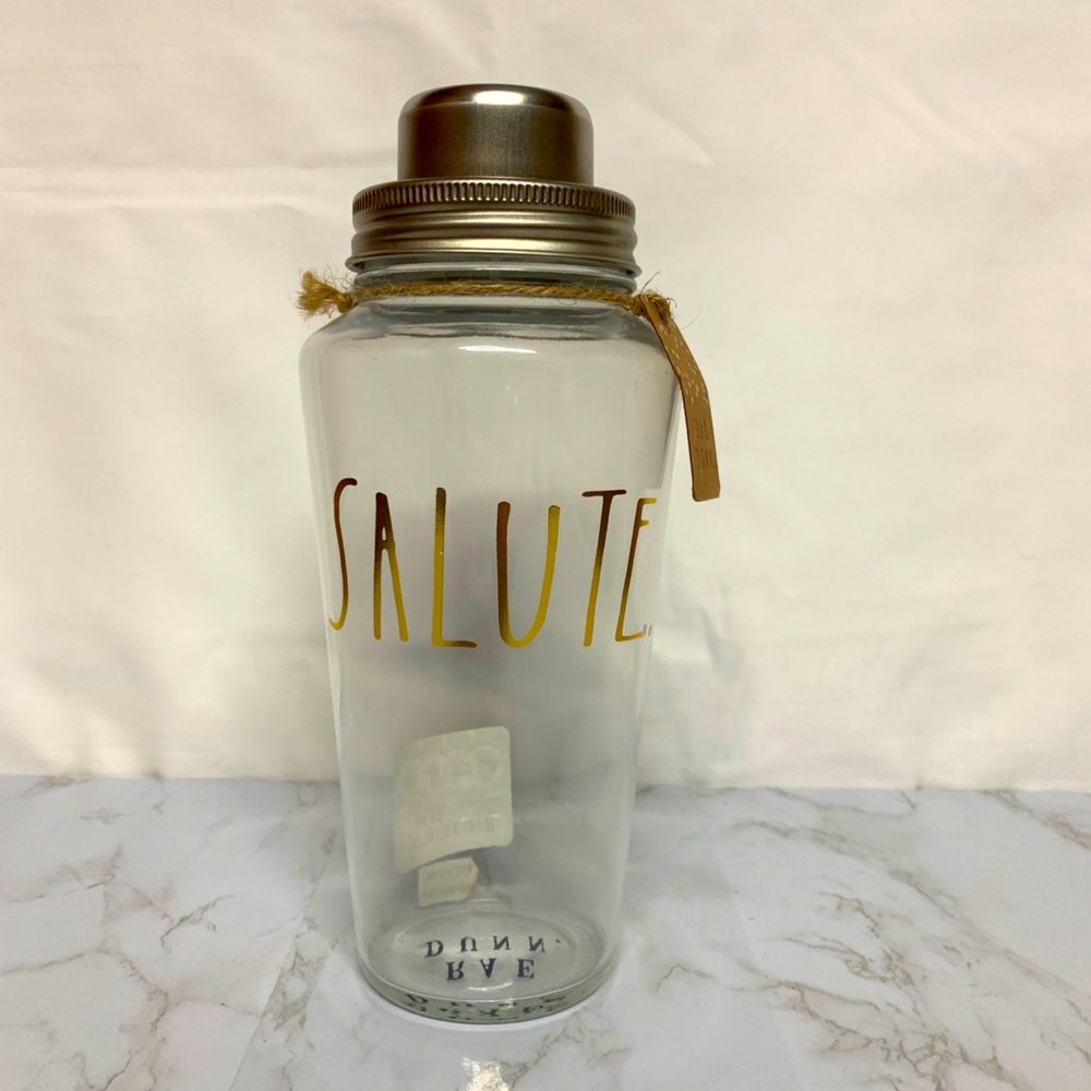 SALUTE Rae Dunn Glass Shaker Cup
